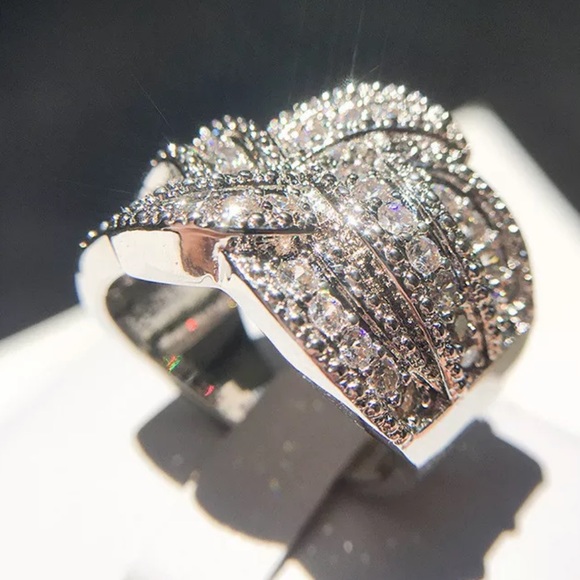 Sterling silver weave ring - Picture 4 of 5